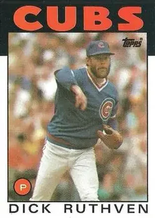 1986 Topps #98 Dick Ruthven