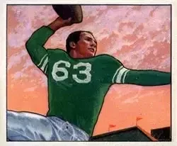 1950 Bowman #5 Y.A. Tittle
