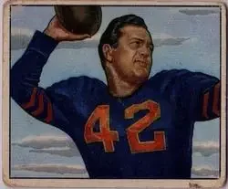 1950 Bowman #27 Sid Luckman