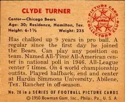 Back of Clyde Turner