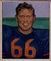 1950 Bowman #28 Clyde Turner