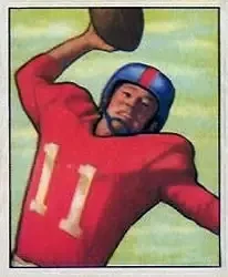 1950 Bowman #33 Travis Tidwell