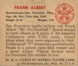 Back of Frank Albert