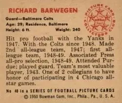 Back of Richard Barwegen