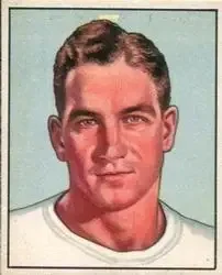 1950 Bowman #41 Adrian Burk