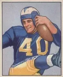 1950 Bowman #52 Elroy Hirsch
