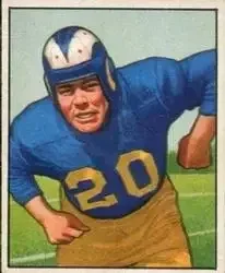 1950 Bowman #53 Dick Huffman