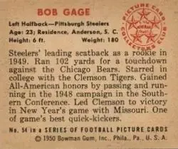 Back of Bob Gage
