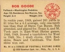 Back of Bob Goode