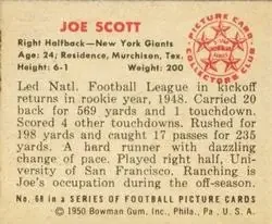 Back of Joe Scott