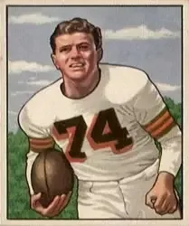1950 Bowman #79 Tony Adamle