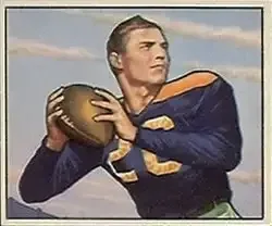 1950 Bowman #81 Tobin Rote