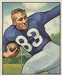 1950 Bowman #83 Lowell Tew