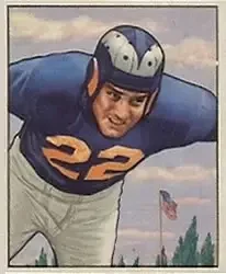 1950 Bowman #85 Fred Naumetz