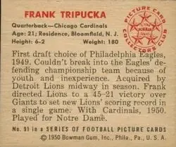 Back of Frank Tripucka