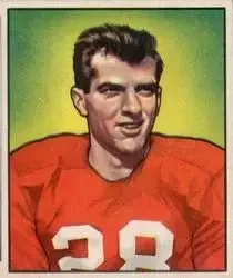 1950 Bowman #91 Frank Tripucka
