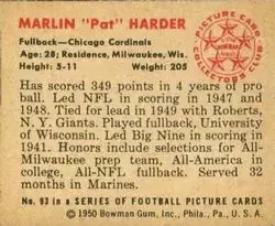 Back of Marlin "Pat" Harder