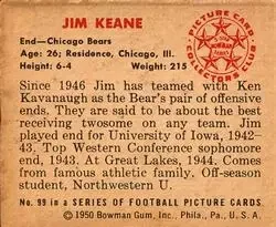 Back of Jim Keane