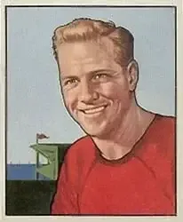1950 Bowman #106 Ed Carr