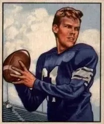 1950 Bowman #121 George Ratterman