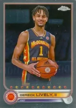 2022 Topps Chrome McDonald's All American #2 Dereck Lively II