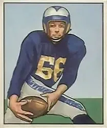1950 Bowman #124 Jack Zilly
