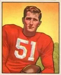 1950 Bowman #130 Thomas Wham