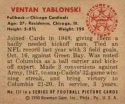 Back of Ventan Yablonski