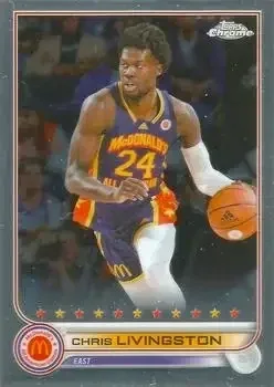 2022 Topps Chrome McDonald's All American #3 Chris Livingston