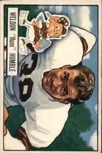 1951 Bowman #1 Weldon Humble