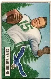 1951 Bowman #10 Steve Van Buren