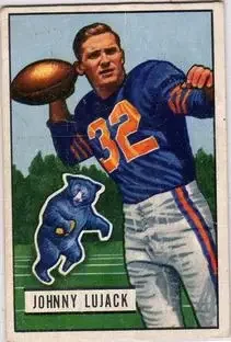 Front of Johnny Lujack
