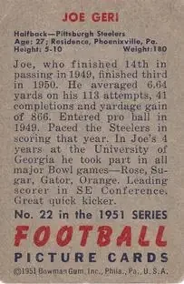 Back of Joe Geri
