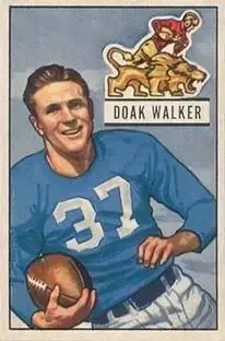 1951 Bowman #25 Doak Walker