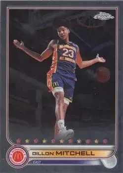 2022 Topps Chrome McDonald's All American #5 Dillon Mitchell