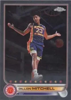 2022 Topps Chrome McDonald's All American #5 Dillon Mitchell