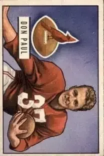 1951 Bowman #30 Don Paul