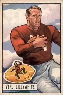 1951 Bowman #33 Verl Lillywhite