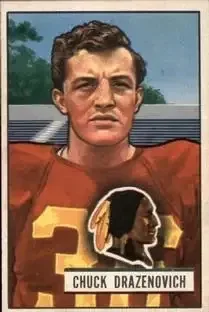 1951 Bowman #35 Chuck Drazenovich