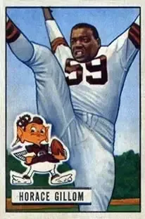 1951 Bowman #37 Horace Gillom