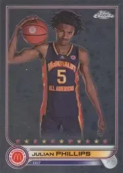 2022 Topps Chrome McDonald's All American #6 Julian Phillips