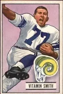 1951 Bowman #41 Vitamin Smith