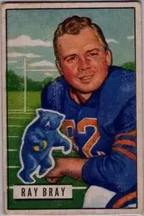 1951 Bowman #50 Ray Bray