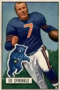 1951 Bowman #51 Ed Sprinkle