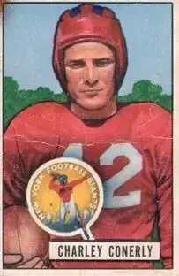1951 Bowman #56 Charley Conerly