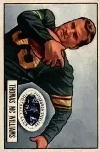 1951 Bowman #58 Thomas McWilliams