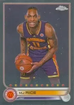 2022 Topps Chrome McDonald's All American #7 MJ Rice