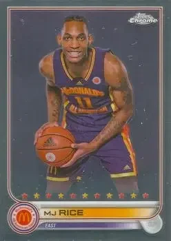 2022 Topps Chrome McDonald's All American #7 MJ Rice