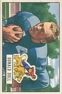 1951 Bowman #61 Donald Doll