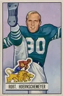1951 Bowman #63 Robert Hoernschemeyer